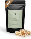 Weihrauch Oman 100g - Baumharz zum Räuchern Weihrauch zum Räuchern & Ausräuchern negativer Energie Hochwertiges Räucherwerk, Harz & Frankincense Perfekt für Hausreinigung