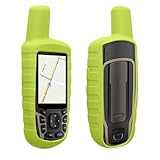 kwmobile Hülle kompatibel mit Garmin GPSMAP 65/62 / 62S / 62SC - Schutzhülle für GPS Handgerät in Neon Gelb