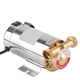 Booster-Pumpe, Kleiner Automatischer Haushaltsduschwaterbereiter Pumpe Kit 100W WG-100, Erhöhung des Flusses, Niedriges Geräusch, für Duschbad, Garten (EU -Stecker 220 V)