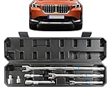 Arroopu F-Bar Steckschlüssel-Set,7-teilige drehbare flexible Knarre für schwere Arbeiten mit Hebelwirkung,Biegsamer Griff für Steckschlüssel Werkzeug - Für Bau- Und Kraftfahrzeuge In