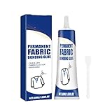Transparenter Stoffkleber, Flicken, wasserdichte Kleidung, Reparatur von permanenten Stoffen, transparente Nähte, super klebend