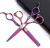 Friseurschere, Haarschneideschere Aus Edelstahl, 6-Zoll-effilierschere, Ergonomisches Design, Professionelle Friseurwerkzeuge
