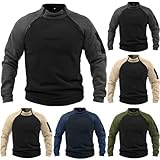 Sweatjacke Herren Militär Outdoor Fleecejacke Arbeitspullover Herren Fleecepullover Taktische Jacke Fleece Jacket Military Jacke Mit Reißverschluss Oversized Übergangsjacke Casual Sportjacke