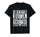 Lustiges Vintages Eishockey-Spieler-Hockey T-Shirt