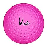 Uwin Hockeyball, 23 cm, PVC, Pink