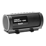 TechniSat DIGITRADIO Bike 1 – DAB+ Fahrrad Radio (DAB, UKW, IP65 wasserabweisendes Gehäuse, OLED-Display, Bluetooth-Audiostreaming, Universalhalterung für Lenker/Rahmen, Akku, 2 Watt) schwarz/silber