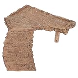 NUOBESTY Resin Schildkröten Plattform für Aquarium und Reptilienbecken Langlebige Farbechte Terrarien Deko mit Natürlichem Stein Look Fördert Bewegung und Gesunde Haltung von