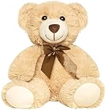 Yeqivo Teddybär gefülltes Tier Plüschtier Geschenk für Kind Freundin, 13.5 Zoll gefüllte Bären für Weihnachten Valentinstag Geburtstag Hochzeitsfeier（Khaki,1Pcs）