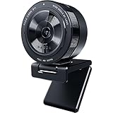Razer Kiyo Pro - USB Streaming Kamera mit Hochleistungslichtsensor und Ständer (Webcam, Full HD Video 1080p, 60 FPS, HDR, Weitwinkelobjektiv, Open Broadcaster Software, Xsplit) Schwarz
