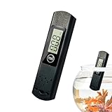 TDS-Wassertester, digitaler Trinkwassermesser, hohe Empfindlichkeit, harter Wassertest für Aquarien, Pool, Zuhause, Labor und Außenbereich, 8,9 x 1,8 x 0,47 cm