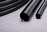 Quarzflex® Teichschlauch schwarz Spiralschlauch 25mm Top Qualität 5 Meter