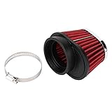 Luftfilter 60mm, Luftfilter Pilz, Pilzkopf Motor Luftfilter Filter Zubehör 51mm 55mm 60mm (60mm)