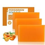 Natürliche Kaki Seife zur Bekämpfung von Körpergeruch für Männer Frauen, Kaki Seife Bar für Körpergeruch Entfernung, Bad Persimmon seife Bar, Persimmon Kernseife Natur den Geruch Menschen (3)