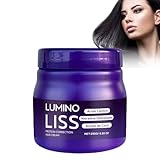 Haarglättungscreme, Hair Straightening Cream, Protein-Glättungscreme, Beschädigtes Haar reparieren, Haarglättungs-Creme PurpleProteinStraighteningCream