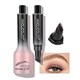 Upgrade Augenbrauenstift Härchenzeichnung,Microblading Augenbrauenstift Wasserfest Langanhaltenden,3D Eyebrow Pencil,Abgewinkelter Augenbrauen BüRste,Kann Leicht Natürliche Superfein Augenbrauenfarbe