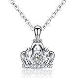 Anhängerkette mit O-Ring-Kette weiße Halskette