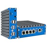 Firewall Micro Appliance, N100 4*Port i226 2.5G LAN Fanless Mini PC with pfSense Barebone, Firewall Router Openwrt NO RAM, NO Storage, NO System