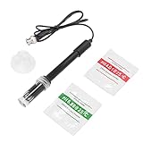 PH Elektrode BNC Stecker 155 mm hoher Sensitivität glasbulb schneller Messung stabil für Aquarien Hydroponik Labor
