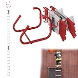 YRHome 15m Feuerfeste Alu Rettungsleiter Strickleiter für den Hausgebrauch Faltbare Sicherheitsleitern Feuerleiter Fluchtleiter Feuerwehrleiter für Notsituationen 450KG für Haus, Geländer, Balkon