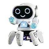 YATOSEEN Roboter Spielzeug für Kinder, Begleitroboter mit Bunter Lichtprojektion, Tanzen, Singen und Gehen, für Alter 4-12 Jahre als Geburtstagsgeschenk