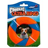 Schmeiß es! Ultraring Hundespielzeug aus Gummi, gut sichtbar, Jagd- und Apportierspielzeug für Hunde