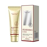 Korean Goldene Kollagen-Creme, Straffende Anti-Falten Kollagen-Serum, Feuchtigkeitscreme für das Gesicht, Langanhaltende, Kollagen-Gesichtscreme, feuchtigkeitsspendende (1PC)