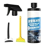 Auto Windschutzscheibe Enteiser | Auto Windschutzscheibe Enteiser Spray | Enteiser Spray für Auto Windschutzscheibe | Sichere und klare Sicht, perfekt für Wetterbedingungen
