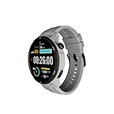 AGM Legion GPS Smartwatch Damen -1.43‘’ AMOLED Display,100+ Sportmodi,5ATM Wasserdicht Fitnessuhr mit 24/7 Herzfrequenz,Schlafmonitor für Android iOS