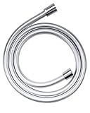 Duschschlauch 1,6m - YEAUPE PRO Brauseschlauch mit Verdrehschutz, 160 cm, Standard 1/2' Anschluss, Flexibel & knickfest, Trinkwassergerecht & druckgeprüft, Silber