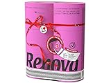 buntes, farbiges Toilettenpapier 12 Rollen - 3-lagig - Renova - weich - originell - Klopapier - blau grün rot beige orange pink rosa gelb Toilettenpapier (pink)
