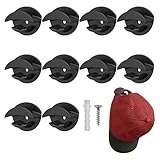 Selbstklebende Huthaken, rutschfester Hutaufhänger, keine Beschädigung, Klebehaken für Schlafzimmer, Zuhause, Duschschrank, Schlafsaal, Wohnung, Wohnzimmer, Eingangsbereich