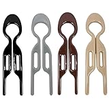 4 Stück Hairpin, Vintage U förmige Haarnadel, Kunststoff Haarnadeln, starke langlebige Frisur Accessoires, für feines, dickes und langes Haar, zuverlässiges Haarstyling Zubehör
