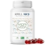 MoriVeda NKO Krillöl, 90 Softgel Kapseln mit Omega-3 6 9 (EPA/DHA), Astaxanthin, Vitamin E, Choline und Phospholipide, MSC-zertifiziert & nachhaltig