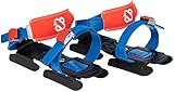 Nijdam Unisex – Erwachsene 92399, blau-grau-rot-schwarz, 1-Size