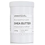 Sheabutter kaltgepresst und unraffiniert 1000g - 100% reine Pflege oder perfekte Basis für hochwertige Pflegeprodukte von wesentlich.