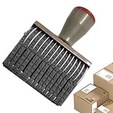 Gummi-Zahlenstempel – Zahlen-Datumsstempel Roller | Wiederverwendbarer wechselbarer Zahlenstempel Datumsstempel für Planer, Schule, Büros, Kartenherstellung