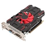 VBESTLIFE HD7670-Grafikkarte, 4 GB DDR5 128-Bit-Grafikkarte mit Lüfter, 2560 X 1600 PC-Gaming-Grafikkarte mit DVI-, VGA- und HDMI-Schnittstelle (HD7670 4 GB DDR5)