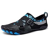 POIUIYQA Barfußschuhe Herren Damen Wasserschuhe Schnell Trocknend Badeschuhe Strandschuhe Schwimmschuhe Weich Leicht rutschfest Aquaschuhe Surfschuhe Fitnessschuhe Gr 36-47