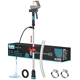 Ecarke Akku-Regenfasspumpe kompatibel mit Makita 18V – Fördermenge 3000 L/h, 8 m Förderhöhe, Auto-Stopp, 3 Geschwindigkeitsstufen, ausziehbar & IP68 – Akku Wasserpumpe für Garten & Pool ((ohne Akku)