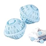 Sauber Kugel - Waschbälle und Trocknende Flusen ohne Waschmittel | Anti-Tarnne Wasch Essentials, Stoffpflegeartikel für Familie, Schlafsäle, Ferien, Wohnmobile