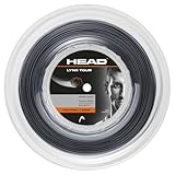 HEAD Unisex-Adult Lynx Tour Rolle Tennis-Saite, Schwarz, 1.25 mm / 17 g