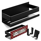 LIEBHEIM Duschablage Ohne Bohren - Badregal - Badezimmer Organizer - Duschregal - Bad Organizer - Badezimmer Regal - Duschregal Ohne Bohren - Bathroom Organizer - Bad Regal - Duschkorb - Shower Shelf