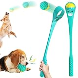 Geekipro Hundespielzeugball, 2er Set Ballwerfer Ballschleuder, Ball Launcher Wurfgerät Hundespielzeug zum Aufheben und Werfen, freihändiges Spielen