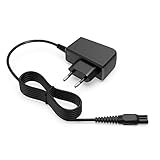 Superer 15V 1,8 M Hochwertiges Ladegerät Passend für Philips Rasierer LadeKabel Norelco HQ8505 3000 5000 7000 9000 Series Bartschneider MG7720 QP6510 HC7650 S5465 S5050 PT860 Netzteil