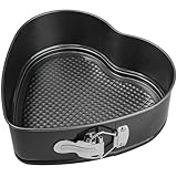 webake Springform Herz Kuchen Backform 23 cm Antihaftbeschichtet Kuchenform Herzform