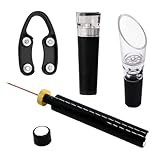 Weinflaschenöffner - Druckluft Öffnung 4 Stück - Wein Küche Flaschenöffner | Für Erwachsene Bier Weihnachtsfeier Halloween Küche Und Zuhause