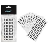 Creality 3D Scan Marker 3 mm Aufkleber optische Tracking Punkte Referenzpunkt 840 Stück in 10 Blättern für 3D Scanner