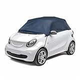 Halbgarage Auto 215x146 mit Tasche - Schützt Ihr Auto Witterungseinflüssen - kompatibel mit Smart ForTwo, Autohalbgarage