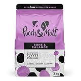 Pooch & Mutt - Ruhe & Balance, Getreidefreies Alleintrockenfutter für Hunde, Truthahn und Süßkartoffel, 2 kg