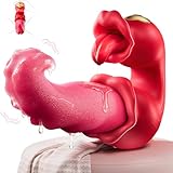 Zungen-Vibrator sex spielzeug für die frau–Mit 10 Leckmodi für die Klitoris und 10 Swing-Vibrationsmodi, Vibration für Frauen mit G-Punkt-und Klitorisstimulator, geeignet für Vibratorensets für frauen